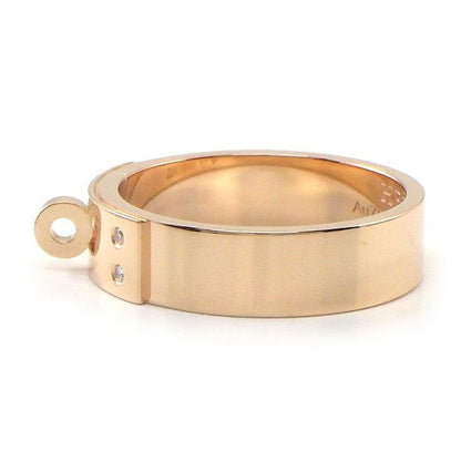 Hermes Ring Kelly PM Points Diamond Total 18K Pink Gold — view 2