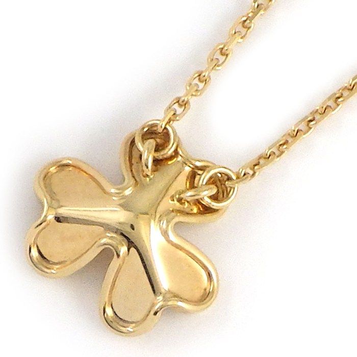 Van Cleef & Arpels Necklace Frivole Mini 1 Point Diamond 18K Yellow Gold — view 2
