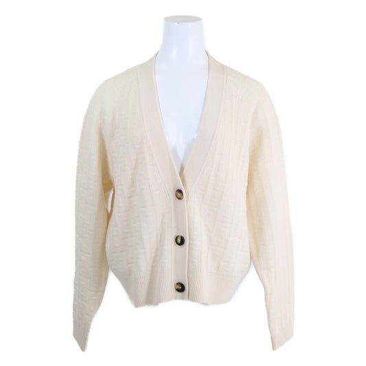 Hermes Sellier Button Jacquard Knit Cardigan 38