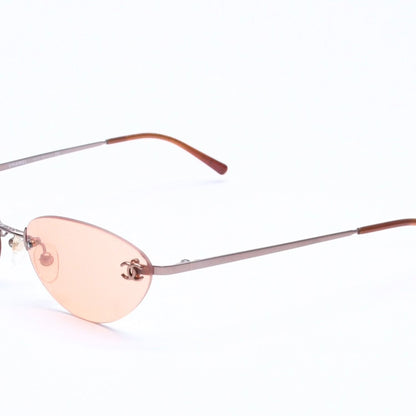 Chanel Sunglasses Eyewear CC Logo Orange Brown — view 3