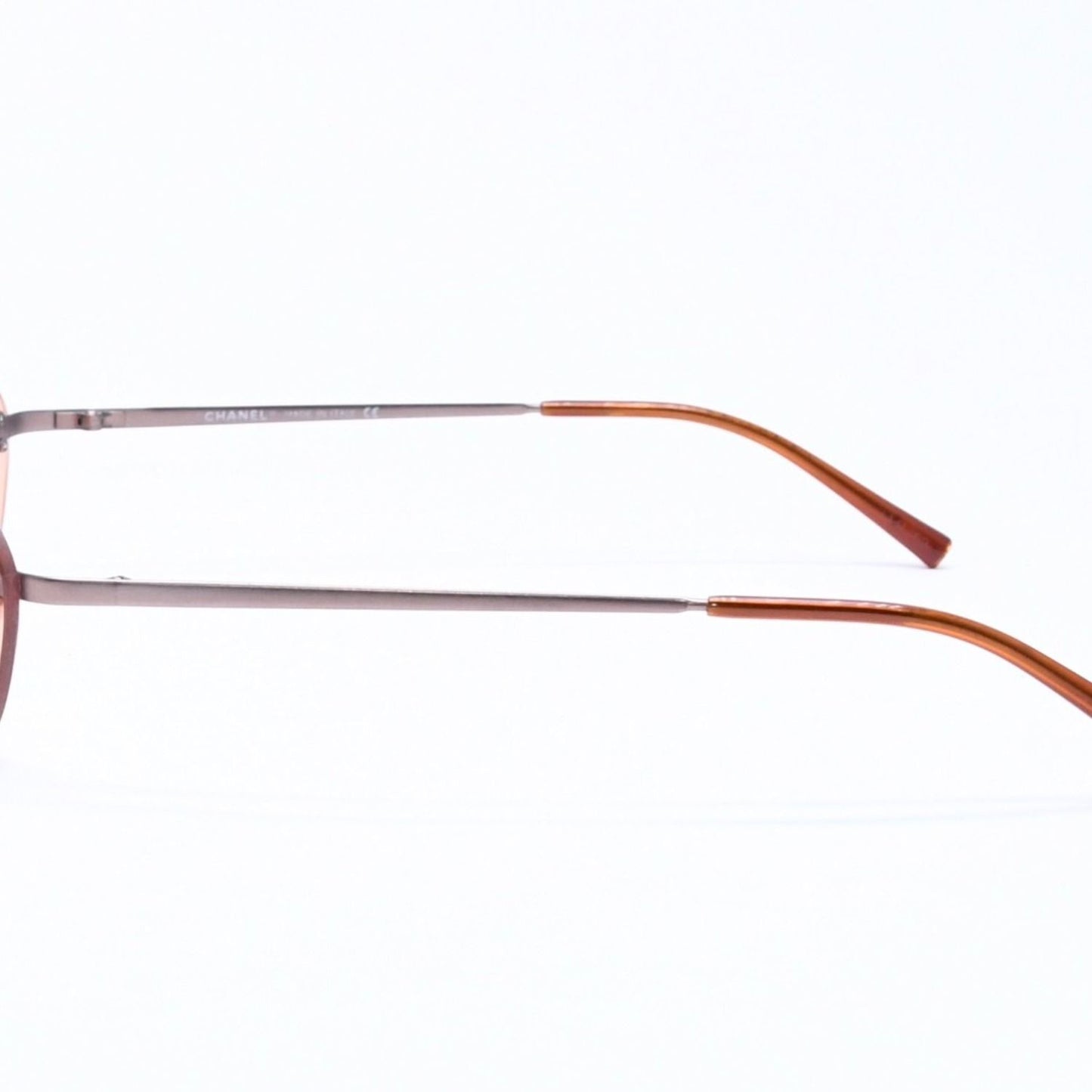 Chanel Sunglasses Eyewear CC Logo Orange Brown — view 6