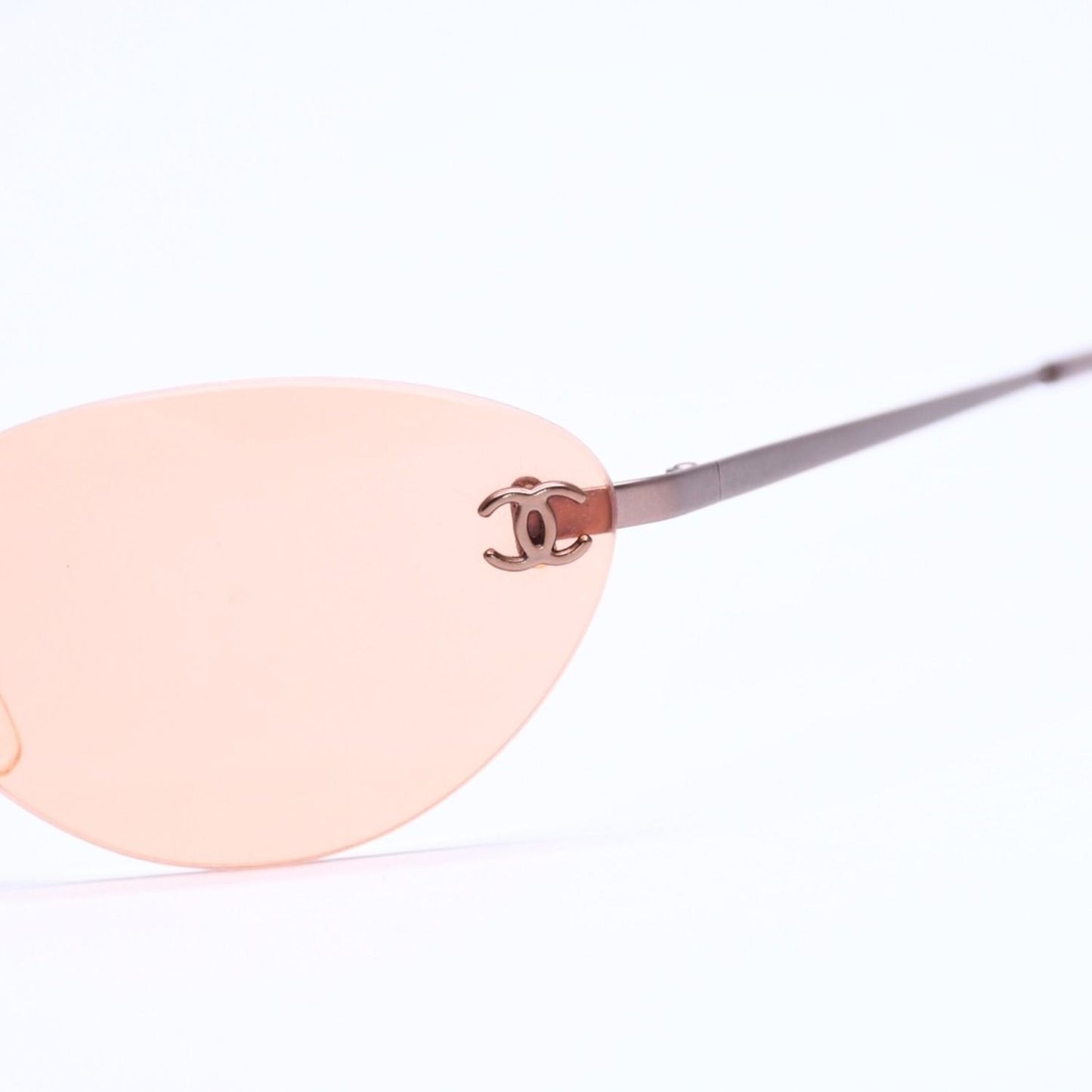Chanel Sunglasses Eyewear CC Logo Orange Brown — view 7