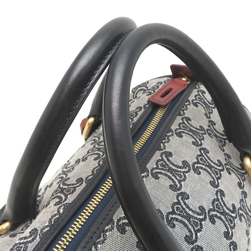 Celine Boston Bag Travel Bags Gray — view 5