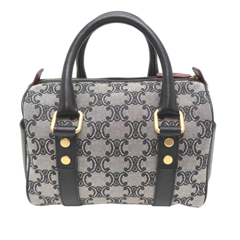 Celine Boston Bag Travel Bags Gray — view 2
