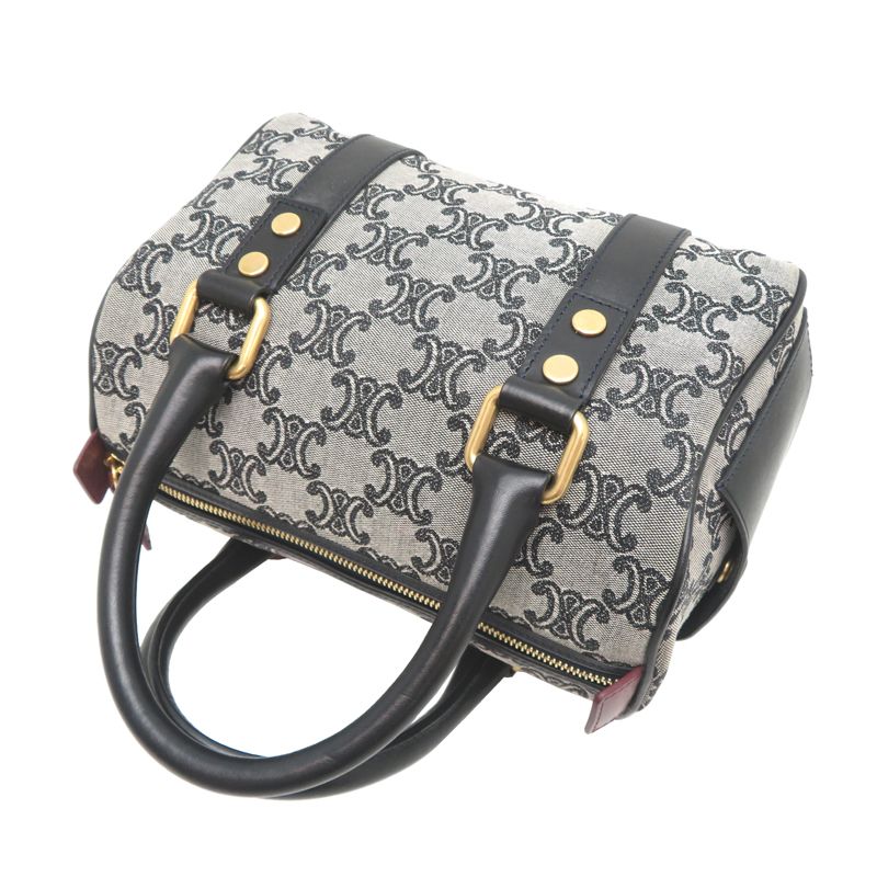 Celine Boston Bag Travel Bags Gray — view 4