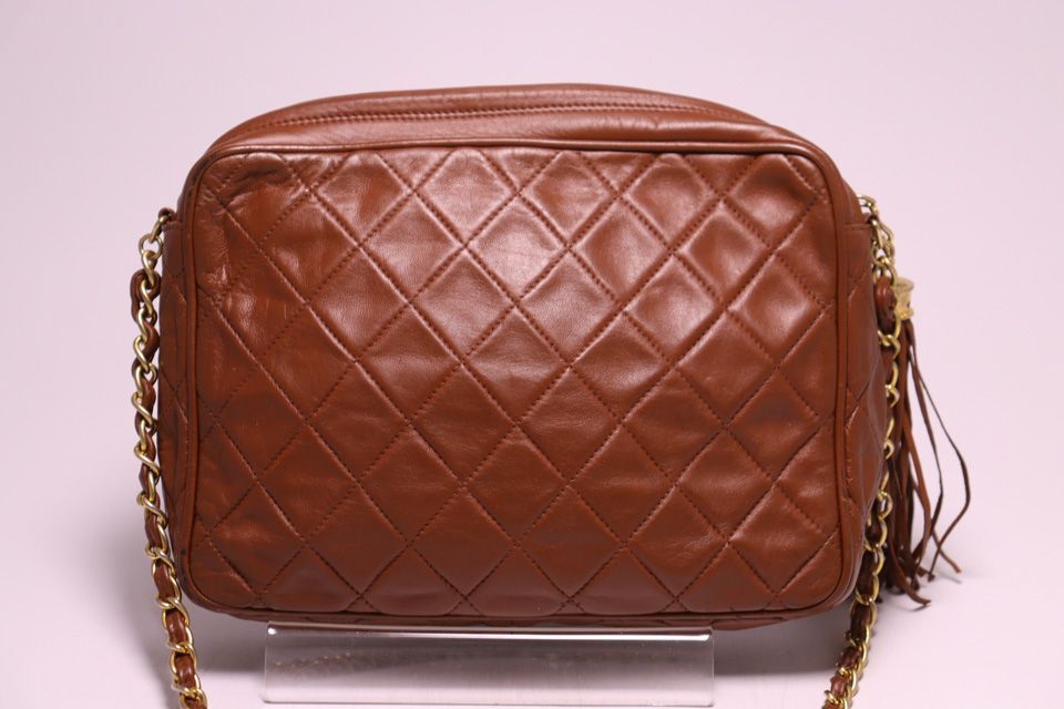 Chanel 0 Quilted Lambskin Chain Shoulder Bag — view 2