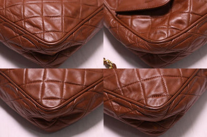 Chanel 0 Quilted Lambskin Chain Shoulder Bag — view 5