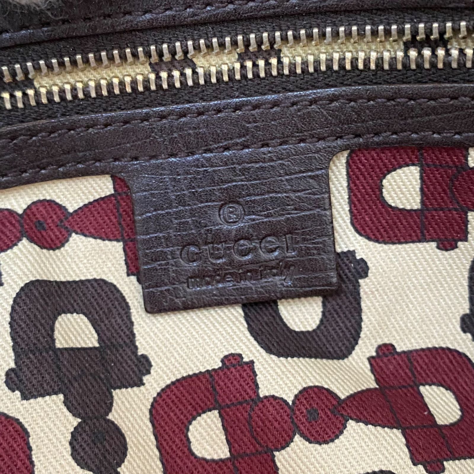Gucci Tote Bag GG Canvas Sherry Line Business — view 4