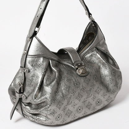 Louis Vuitton Mahina XS Shoulder Bag Argent Metallic Silver — view 3