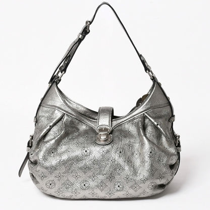 Louis Vuitton Mahina XS Shoulder Bag Argent Metallic Silver