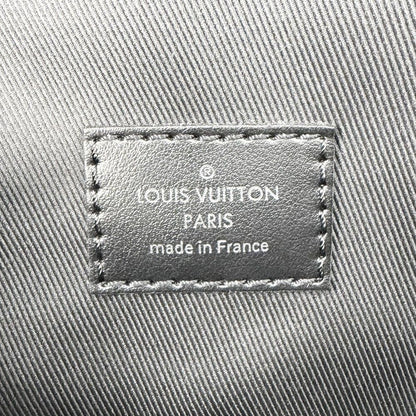 Louis Vuitton Backpack Christopher Slim Taurillon Leather Black Silver — view 5