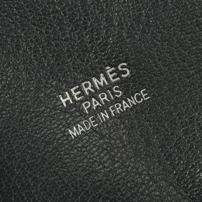 Hermes Plume Doc 38 Business Briefcase Fjord Noir Black Silver — view 7