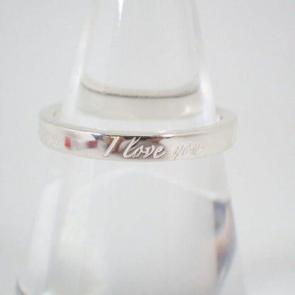 Tiffany & Co 925 Notes I Love You Ring — view 3