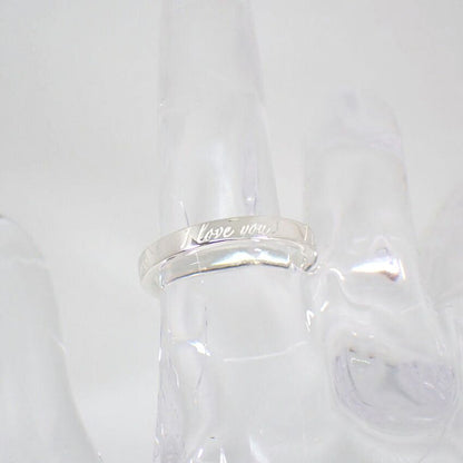 Tiffany & Co 925 Notes I Love You Ring — view 5