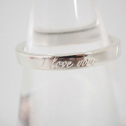 Tiffany & Co 925 Notes I Love You Ring — view 4