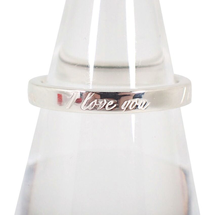 Tiffany & Co 925 Notes I Love You Ring