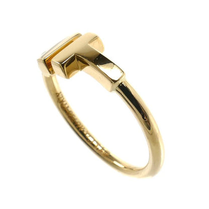 Tiffany & Co 18K Yellow Gold T Wire Ring — view 2