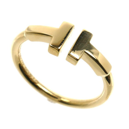 Tiffany & Co 18K Yellow Gold T Wire Ring