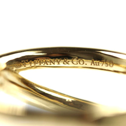 Tiffany & Co 18K Yellow Gold Knot Double Row Ring — view 5