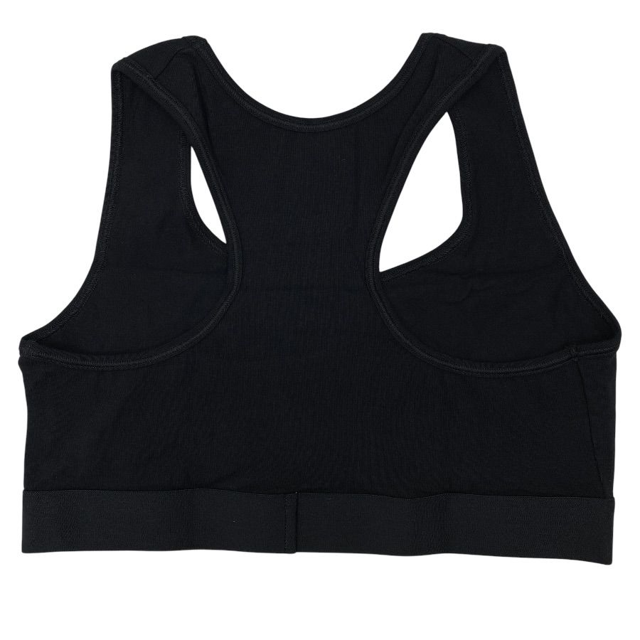 Balenciaga Jersey Logo Sports Bra Stretch Inner Wear Cotton Black High Quality — view 2