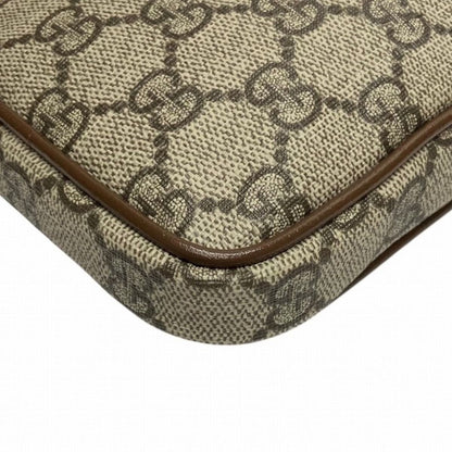 Gucci Interlocking G Shoulder Bag GG Supreme Leather — view 7
