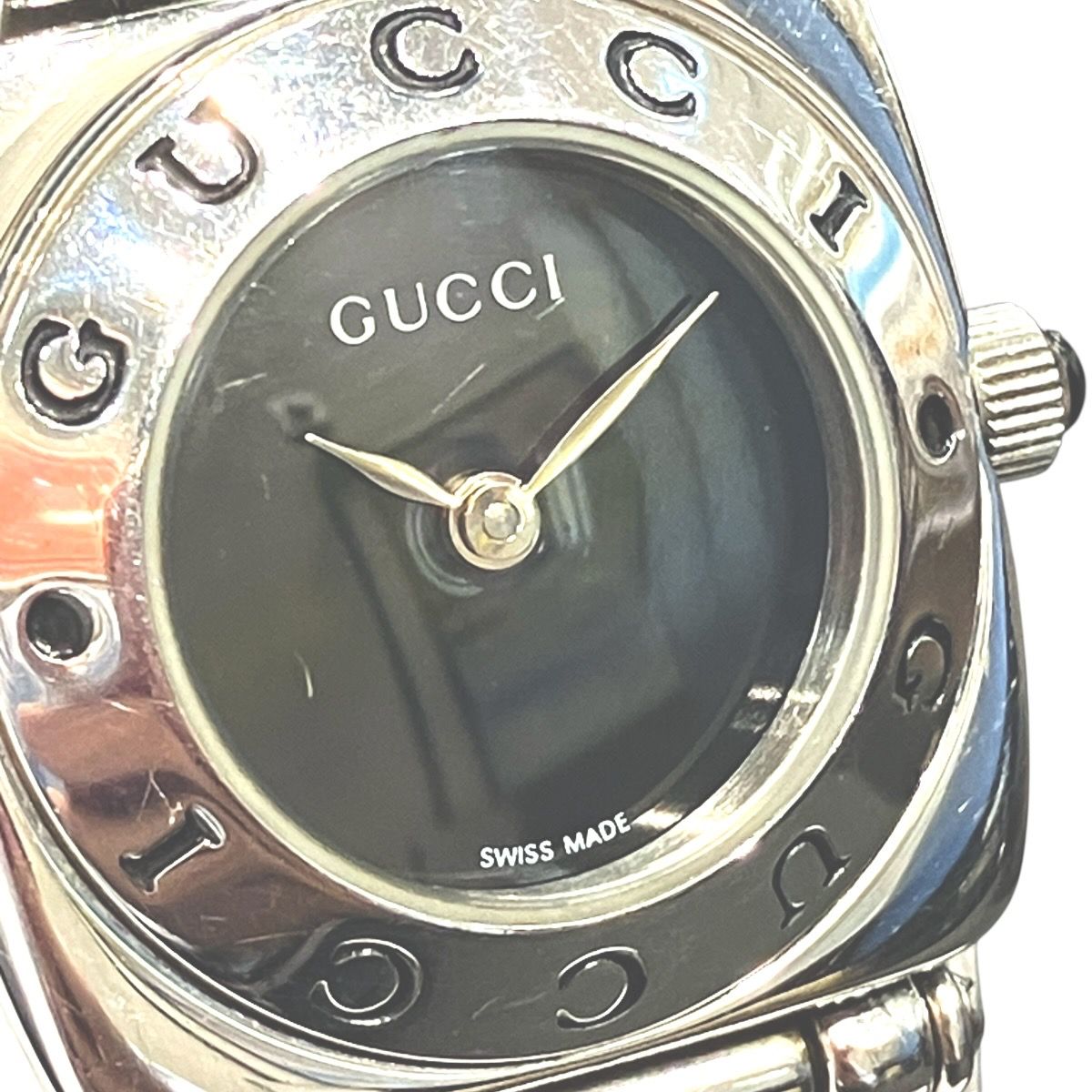 Gucci Horsebit Watch SS Quartz Black Dial — view 4