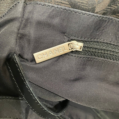 Chanel New Travel Line Tote Bag Nylon Leather — view 7
