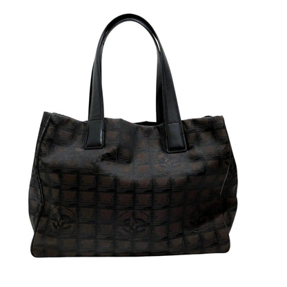 Chanel New Travel Line Tote Bag Nylon Leather — view 2
