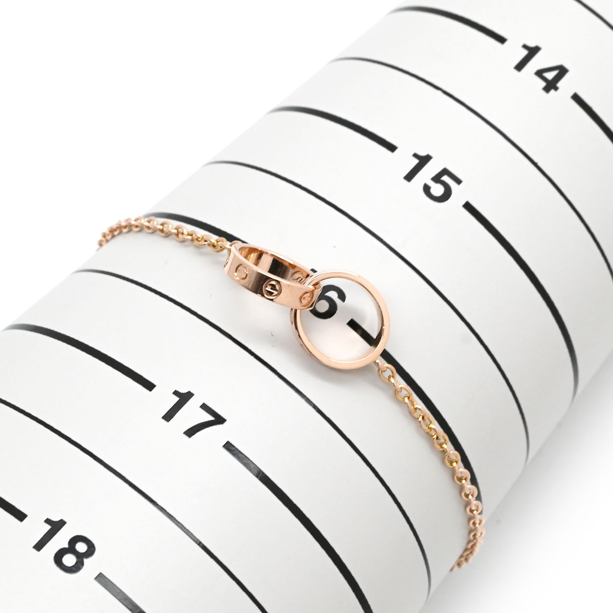 Cartier Bracelet Baby Love Pink Gold 18K Rose Gold Rose — view 8