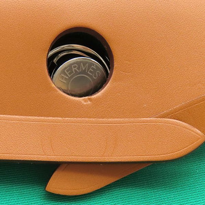 Hermes Shoulder Bag Herbag Zip PM 31 le Tourne Toile Officier Vache Hunter Mint — view 8