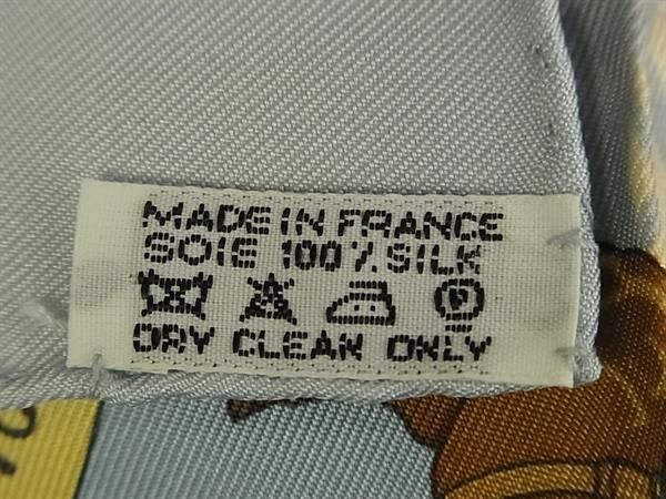 Hermes Musee Vivant du Cheval Chantilly Carre 45 Petit Gavroche Silk Scarf — view 5