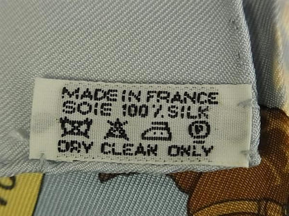 Hermes Musee Vivant du Cheval Chantilly Carre 45 Petit Gavroche Silk Scarf — view 5