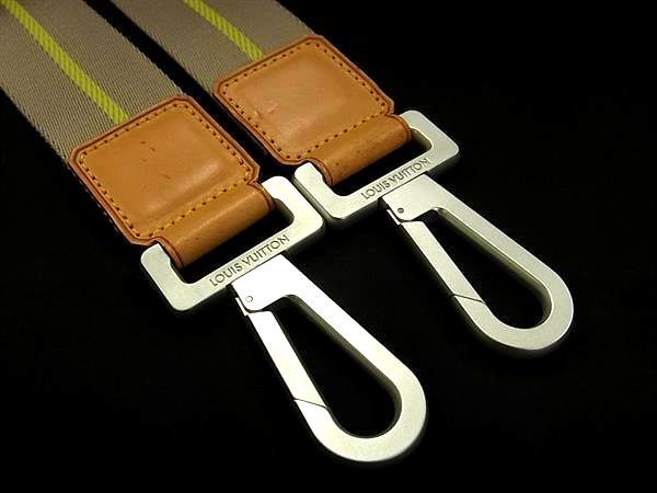 Louis Vuitton Damier Geant Genesta Bag Shoulder Strap Gray — view 3