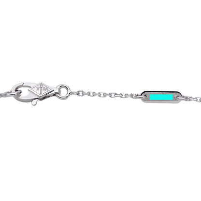 Van Cleef & Arpels Necklace Sweet Alhambra Diamond White Gold — view 6