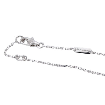 Van Cleef & Arpels Necklace Sweet Alhambra Diamond White Gold — view 5