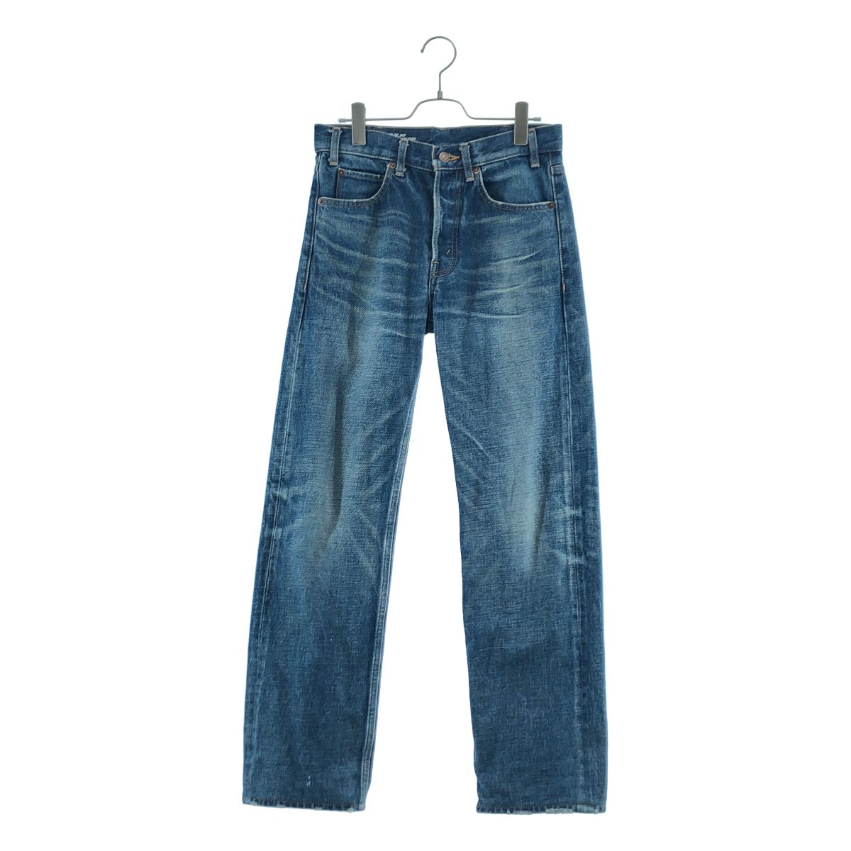 Celine Poly Jeans Button Fly Denim Pants 24 Indigo