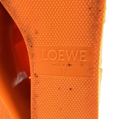 Loewe Rubber Fisherman Sandals Orange 37 — view 6