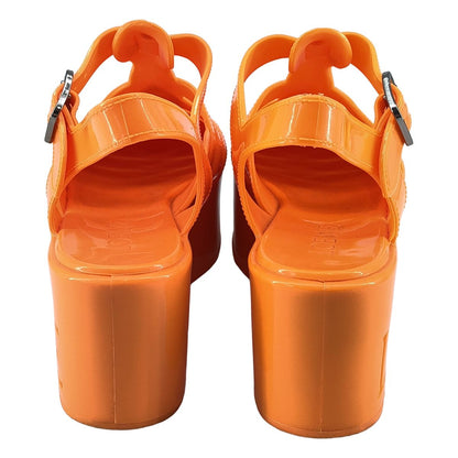 Loewe Rubber Fisherman Sandals Orange 37 — view 3