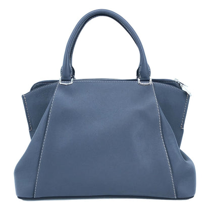 Cartier C de Cartier 2-Way Leather Handbag Navy — view 4