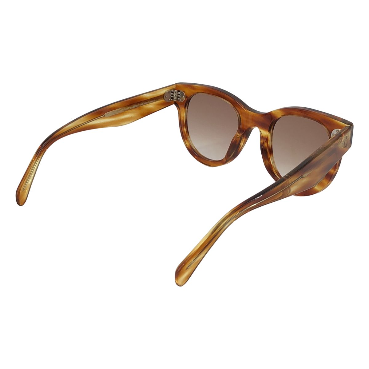 Celine Self Frame Cat Eye Sunglasses Eyewear 48 Tortoiseshell — view 2