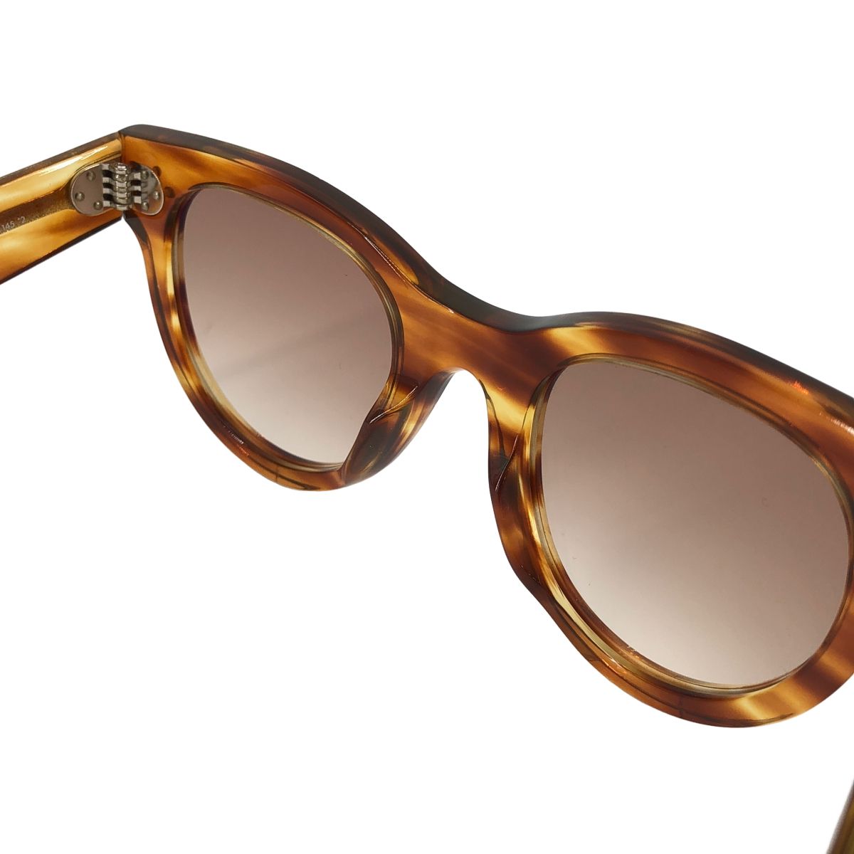 Celine Self Frame Cat Eye Sunglasses Eyewear 48 Tortoiseshell — view 3