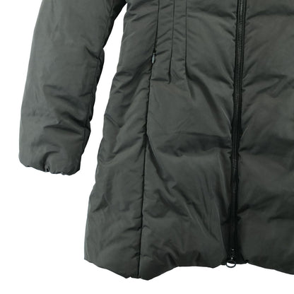 Moncler Renne High Neck Down Coat 0 Khaki — view 3