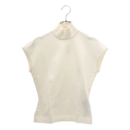 Gucci Back Logo Sleeveless Knit XS White Sweater