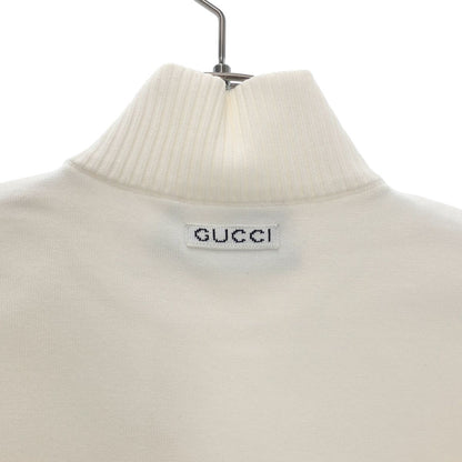 Gucci Back Logo Sleeveless Knit XS White Sweater — view 6