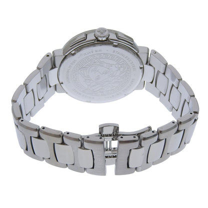 Versace Stainless Steel Quartz Chronograph White Dial Watch — view 4