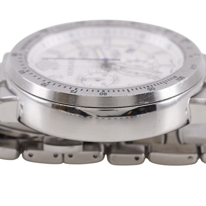 Versace Stainless Steel Quartz Chronograph White Dial Watch — view 7