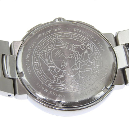 Versace Stainless Steel Quartz Chronograph White Dial Watch — view 5