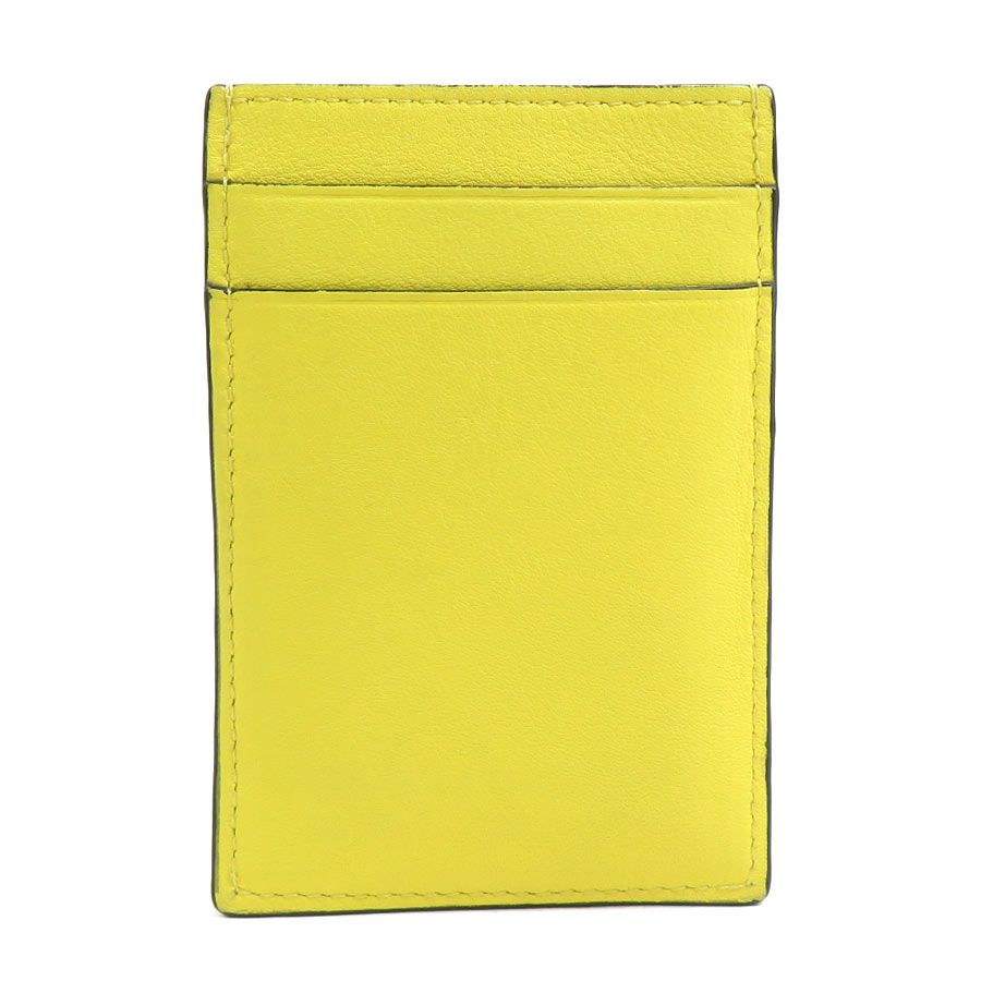 Loewe Card Case Card Holders Yellow — view 3