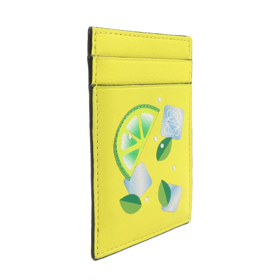 Loewe Card Case Card Holders Yellow — view 2