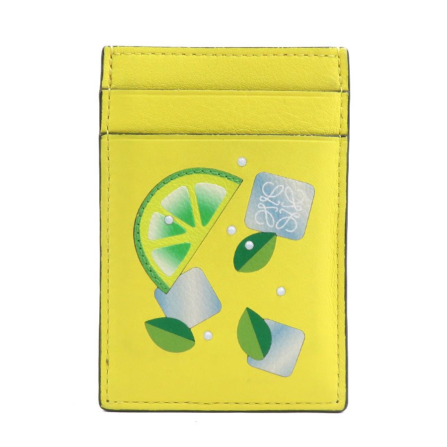 Loewe Card Case Card Holders Yellow
